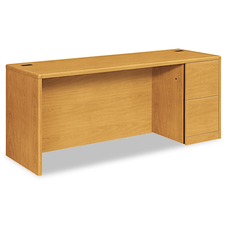 Hon Credenzas, 24 in D X 29.5" H, 72" W X Woodgrain Laminate, Harvest H10707R.CC